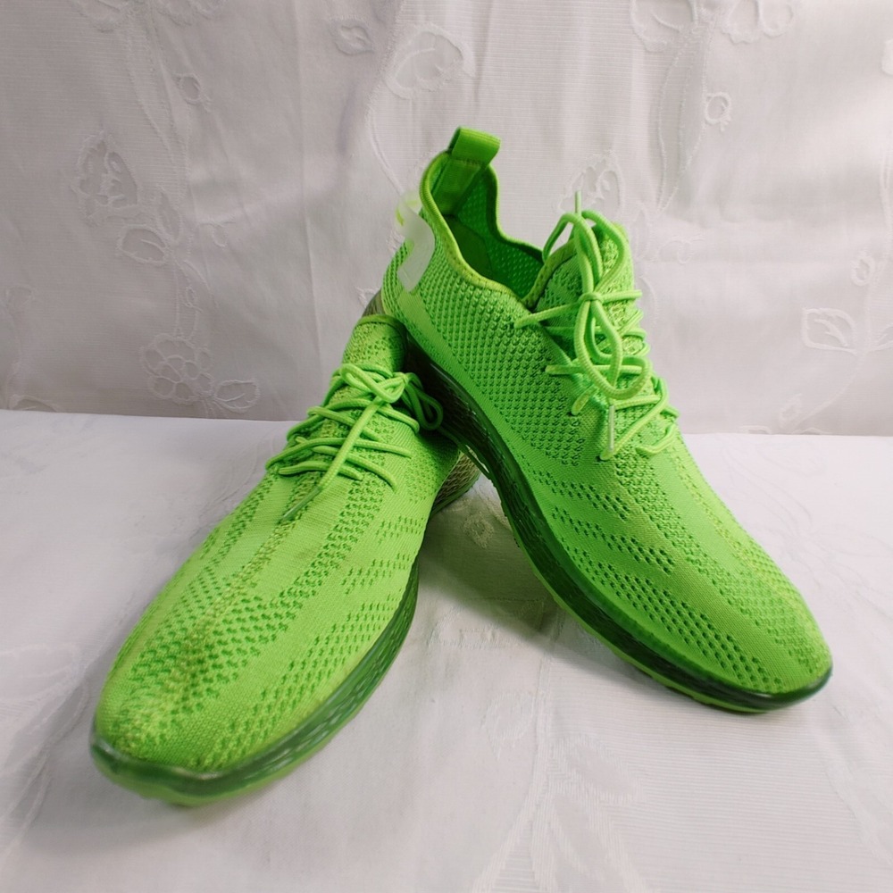 PONY Product of New York Men's Size 10 Green PP1 Sonic Run Shoe Trainer Sneaker - Picture 2 of 11